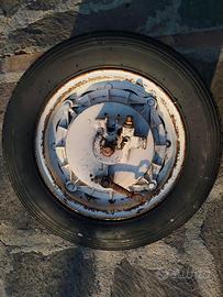 Ruota anteriore completa lambretta Innocenti