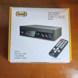 Decoder DVB-T2 HEVC Trevi HE 3378 T2 – H.265, HDMI