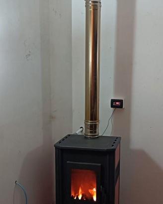 Termo Stufa 20kw a Legna per Termosifoni Cucinare 