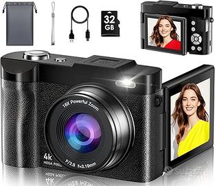 Macchina Fotografica Digitale, 4K 50MP