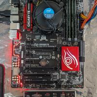 CPU Intel I7 + 32Gb RAM + Scheda madre Gigabyte Z