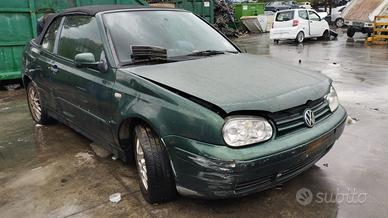 RICAMBI VOLKSWAGEN GOLF 4 CABRIO ANNO 2001 CIL. 1.