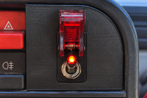 Interruttore Fiat Panda 141 Tappo Orologio LED