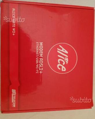 Modem ADSL2+ USB/ETHERNET/ WIFI ALICE