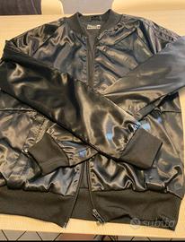 Giacca bomber Adidas nera satin XS donna