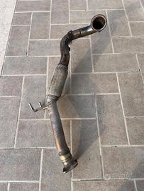 scarico downpipe golf-caddy scatalizzato
