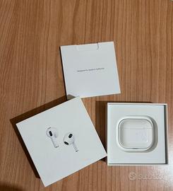 Airpods Apple - Terza Generazione - Originali