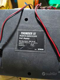 Subwoofer Fiat Punto