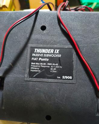 Subwoofer Fiat Punto
