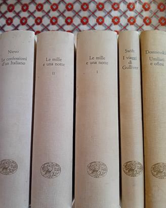 Einaudi I Millenni 4 titoli 5 volumi