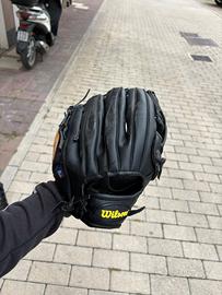 guantoni baseball e pallina