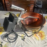 Paiolo in rame elettrico per polenta