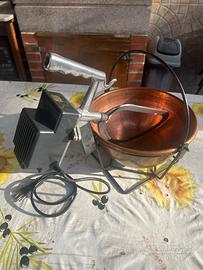 Paiolo in rame elettrico per polenta