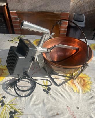 Paiolo in rame elettrico per polenta