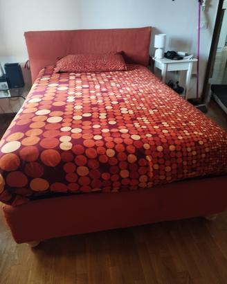 Cameretta completa con armadio angolare e letto
