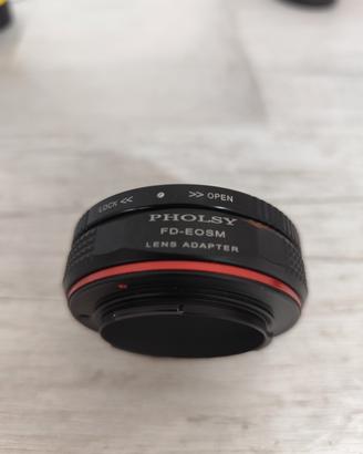 Adattatore Canon FD - EFM 