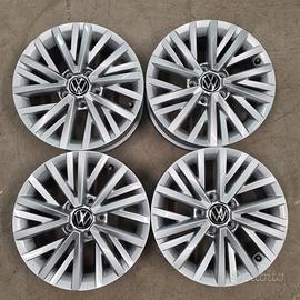 4 cerchi lega volkswagen t-roc a3 q2 r16 lt1970