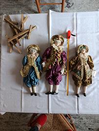 Marionette di porcellana