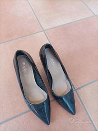 décolleté nero lucido n 35