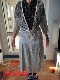 Gonna in nappa maison Gigi Pary