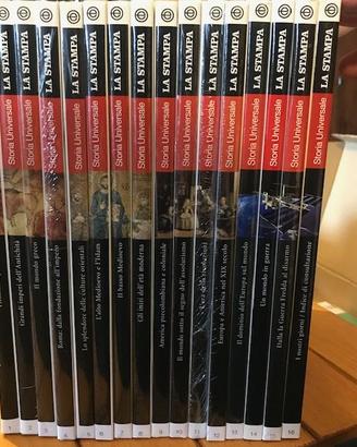 Storia universale edita da La Stampa 16 volumi
