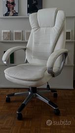 Sedia da Ufficio Bianca