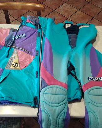 Completo tuta da sci Colmar vintage