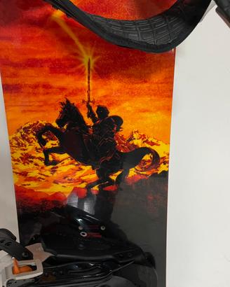 Tavola snowboard con attacchi Rossignol stupenda!🤩