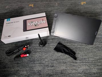 TAVOLETTA SCHERMO GRAFICO 13” HUION KAMVAS