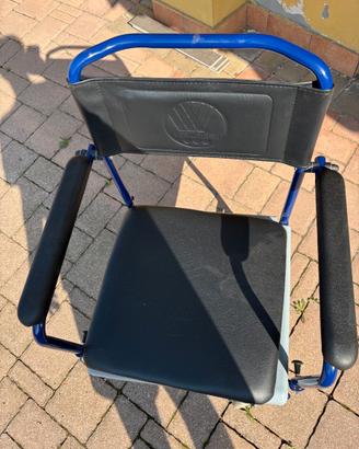 Sedia comoda WC Vermeiren con ruote per anziani