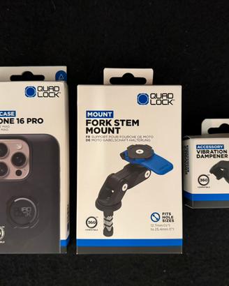 Quad Lock Moto per IPhone 16 Pro