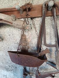 bilancia antica con stadera