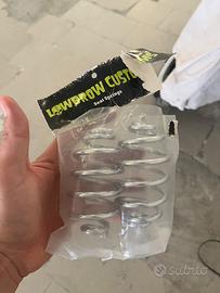 molle sella cromate da 4 pollici Low Brow Custom