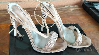 sandalo strass 