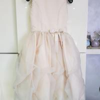 VESTITO 1^ COMUNIONE BAMBINA TG36