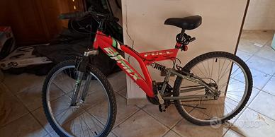 MTB Gimex Full 26" biammortizzata rossa