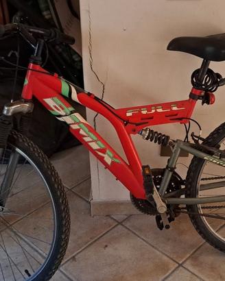 MTB Gimex Full 26" biammortizzata rossa