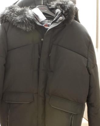 Parka invernale McKenzie nero nuovo con cartellino