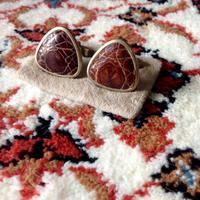 Gemelli per camicia vintage metallo/coccodrillo