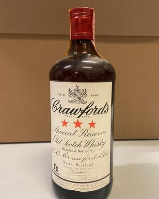 Whisky CRAWFORD’S RESERVE anni 70/80