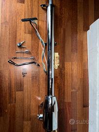 pistone sterzo cromato