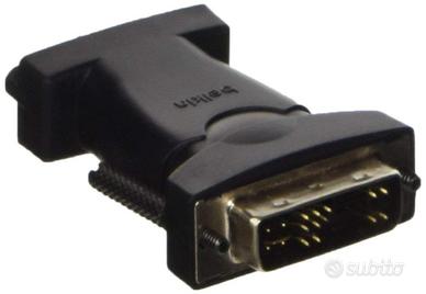 Adattatore BELKIN DVI M / VGA F, Nero-NUOVO