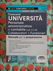 Manuale Concorsi Università Ed. Simone