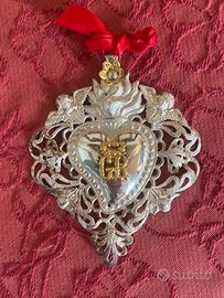 Ex voto in filigrana d’argento 10,30x13