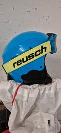 Caschetto sci bambino e maschera
