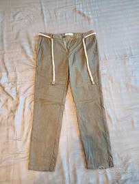 pantaloni estivi misto lino e cotone 