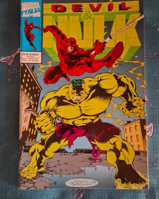 Fumetto Devil e Hulk anni 90' 