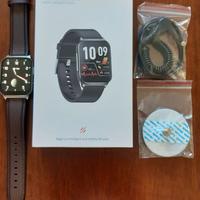 SmartWatch tipo iWatch con cinturino in pelle