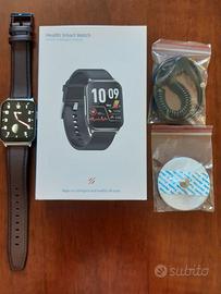 SmartWatch tipo iWatch con cinturino in pelle