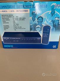 Commutatore elettronico Audio-Video GBC  Nuovo